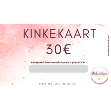 KINKEKAART 30€ 